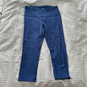 90 Degree Yoga Leggings, Nautical Blue/Light Navy 🧘🏼‍♀️size medium